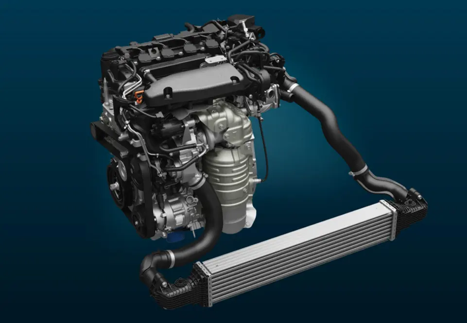 Công nghệ động cơ Hybrid e:HEV RS giúp tăng cường hiệu suất và tiết kiệm nhiên liệu cho Honda CR-V.